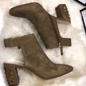 Nine West Green Suede Bootie